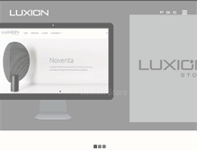 Tablet Screenshot of luxion.com.br